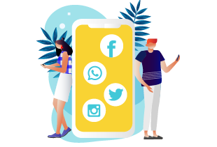 Social Media & Community Management - Nous imaginons des concepts créatifs et développons une stratégie éditoriale pour offrir une cohérence globale entre votre marque et ses publics