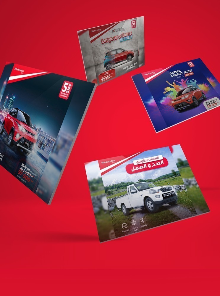Refonte web responsive Mahindra : optimisation du parcours utilisateur, mise en avant des véhicules et des CTA