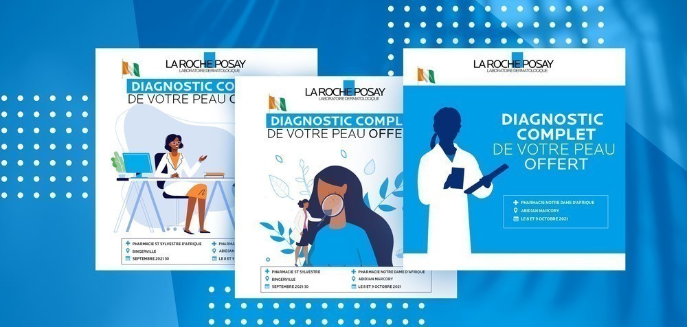 Campagne de sensibilisation et contenus adaptés aux problématiques dermatologiques locales, avec un ancrage régional.