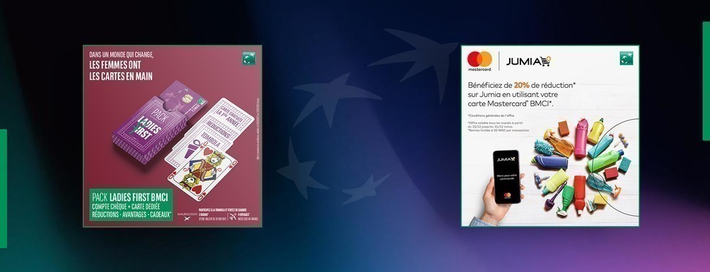 Refonte de l’image digitale de la BMCI par WB&C à travers un site institutionnel moderne et orienté UX.