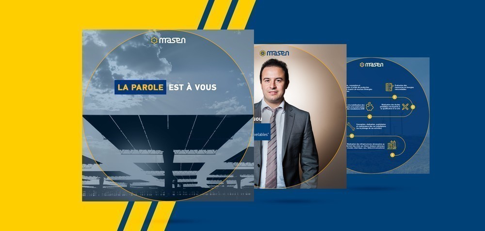 Capsule motion design illustrant les actions concrètes de MASEN dans le développement de l’énergie solaire.