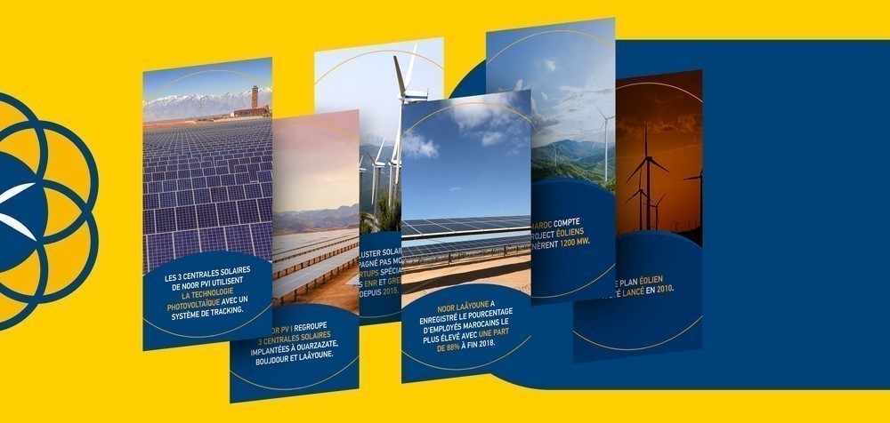 Capsule motion design illustrant les actions concrètes de MASEN dans le développement de l’énergie solaire.