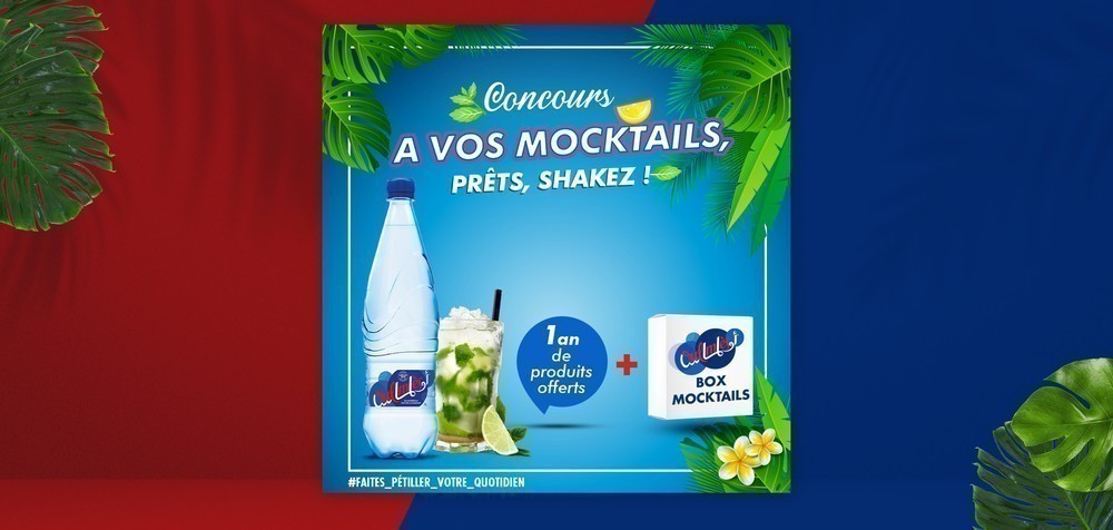 Campagne d’influence multicanal pour Oulmes incluant envoi de boxes créatives, activation mocktail et événement presse.