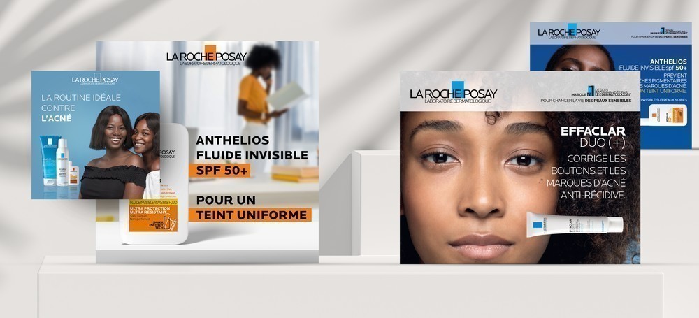 Dispositif digital La Roche-Posay : influenceurs africains, formats éducatifs et plateforme e-santé.