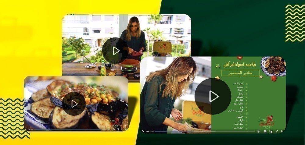 Contenu vidéo mettant en lumière les histoires culinaires régionales pour reconnecter la marque AFIA au quotidien marocain.